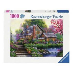 Ravensburger 12000464-Cottage Romantique-Puzzle de 1000 pi&egrave;ces pour Adultes et Enfants &agrave; partir de 14 Ans, 12000464