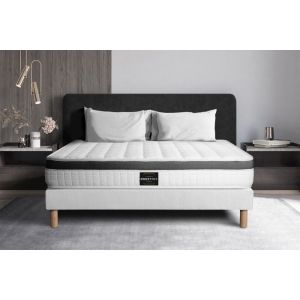 Ensemble Mémoire de forme de confort Ferme avec sommier kit