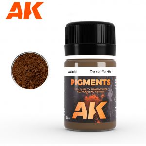 Pigments AK Interactive Dark Earth