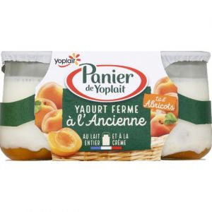 Yoplait Panier de Yoplait - Yaourt &agrave; l'ancienne sur lit d'abricot
