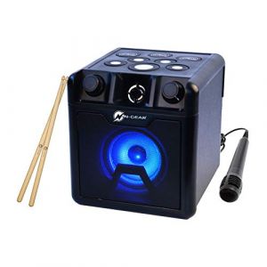N GEAR Dr Block 420 enceinte bluetooth 50 Watts, Dr Box, Karaok&eacute;, microphone et fonction Power Bank