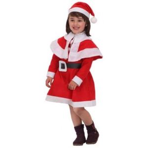 Déguisement Mére Noël enfant (3 à 12 ans)