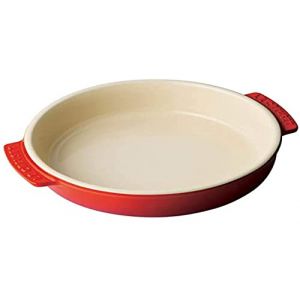 Le Creuset Plat &agrave; Tapas, Rond, 500 ml, &Oslash; 14 cm, C&eacute;ramique, Cerise