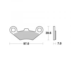 Sbs Plaquettes De Frein 219ms