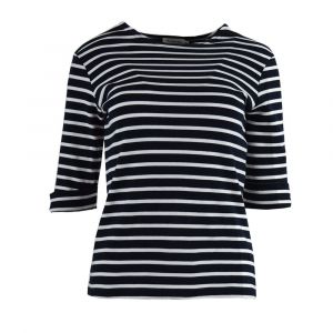 Armor Lux Marinière "Cancale" Femme, Bleu, 42 (Taille Fabricant: 3)
