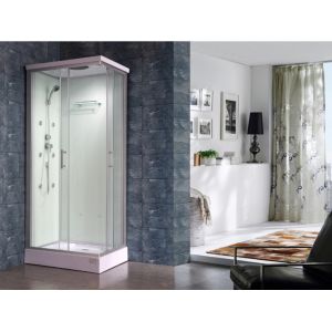 Cabine de douc m ante TYRAL 6 zones de jets de m age L90 x l 70 x H212 cm pluie tropicale et douc tte