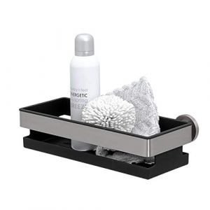 Tiger Noon Panier de douche Inox brossé - Acer inoxydable brossé