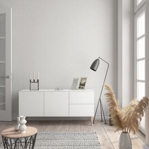 Lutèce Papier peint expansé ESSENTIELS structure blanc