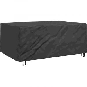 VidaXL Housse Pour Mobilier D'ext&eacute;rieur Noir 220 X 150 X 85 Cm 600d