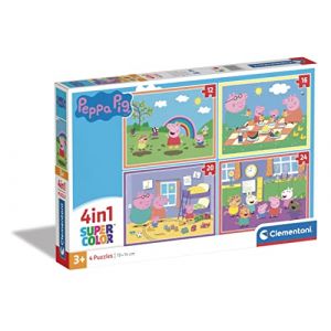 Image de Clementoni Puzzle 4 en 1 - peppa pig