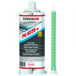 Teroson pu 9225sf colle reparation plastique adhesif rapide 2x25ml - Teroson