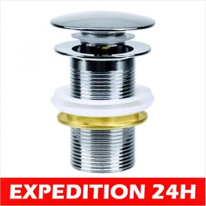 Bonde de Lavabo sans Trop Plein, Pop Up Bonde Lavabo Universel, Bonde Lavabo Salle de Bain Clic Clac Universelle G 1 &iquest;,