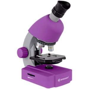 Image de Bresser 40x-640x Lilac Microscope