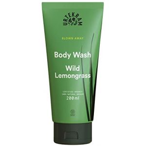 Urtekram Wild Lemongrass Blown Away Gel Douche Biologique 200 ml, 1 Unité