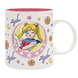 Mug de Sailor Moon - Sailor Moon & Luna - pour Indiff&eacute;rent - multicolore