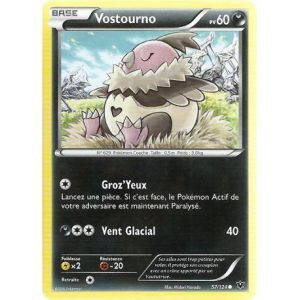 Image de Asmodée Vostourno - Carte Pokemon 57/124 Commune