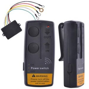 Varan Motors	 Motors - PN060 Télécommande sans fil universelle pour treuil, avec récepteur, 12v