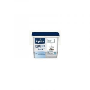 Ripolin Peinture d&eacute;coration cuisine & salle de bain satin 0,75L (blanc cass&eacute;)