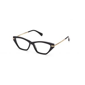 Max Mara Femme MM5176 1 Montures optiques Acétate Noir Ronde Normale