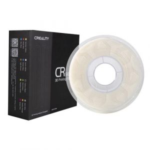 Creality3d Consommable imprimante 3D CR-PLA ivory white_1.75_1KG_transparent spool_black and white box