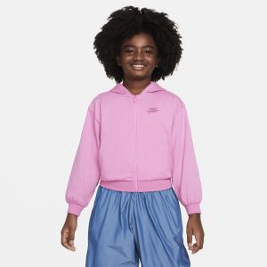 Nike Sweat à capuche et zip Sportswear pour Fille plus âgée - Rouge - Taille S - Female