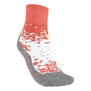 Falke RU4 Endurance Chaussettes De Running Femmes - Orange, Gris, Taille 35-36