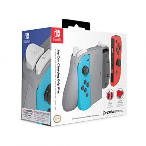 PDP Charging Grip Plus pour Joy Con Switch Storm Gray