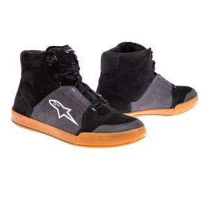 Alpinestars Baskets moto Chrome noir asphalt/bleu- 42