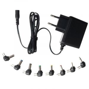 Fonestar Chargeur AD-520F 10 W 5 V 2 A avec 8 connecteurs interchangeables haute efficacité