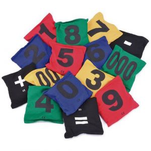 Lot de 15 pièces de sacs de fèves avec figures Tanga sports