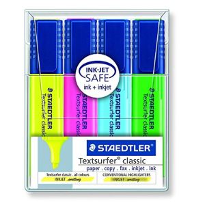 Image de Staedtler Pochette de 4 surligneurs Textsurfer pointe biseautée