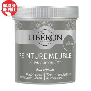 Liberon Peinture Meuble Caséine 0.5L Mine De Plomb