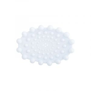 MSV Porte Savon pvc bulles Blanc