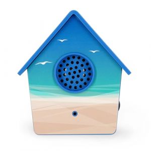 Legami Boîte à Sons avec détecteur de Mouvement, Bruit de mer, durée du Son 20 Secondes, Chargement par USB, câble USB de Type C Inclus, 3,5 x 11 cm