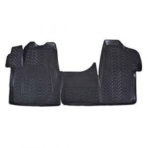 J&J AUTOMOTIVE | Tapis De Sol En Caoutchouc 3D Exclusive Pour Renault Master 3 depuis 2010