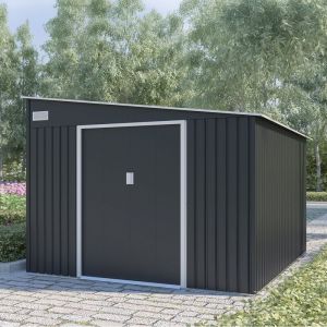 Image de Cabane de jardin en m&eacute;tal abri &agrave; outils 279x321x203cm Maratea