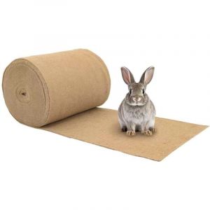 VidaXL Tapis de chanvre pour rongeurs 0,5x25 m 5 mm