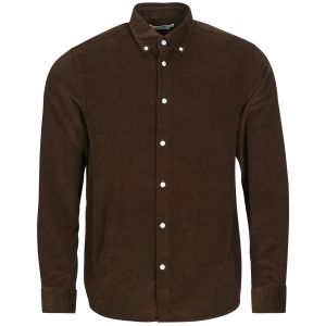 Selected Chemise SLHREGDANNI CORD Marron - Taille EU XXL,EU S,EU M,EU L,EU XL