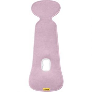 Image de AeroMoov Coussin de si&egrave;ge b&eacute;b&eacute; Air Layer - Insert pour si&egrave;ge auto ou poussette - Groupe 1 - Housse d'&eacute;t&eacute; anti-blague - Coton bio - Lilas