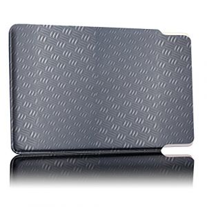 Étui de protection breveté | RFID NFC et bloqueur de champ magnétique | Protection de carte pour cartes de crédit, cartes de débit, cartes d'identité | Couverture de protection des cartes contre le vol de données | Protection des données à 100 % vérifiée