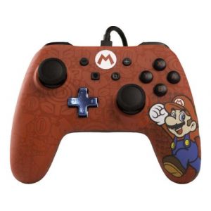 Image de BD et A Manette Filaire Nintendo Switch Core Iconic Mario