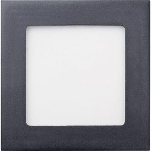 Image de Heitronic Panneau à LED 11 W x LED intégrée 27641 argent 1 pc(s)