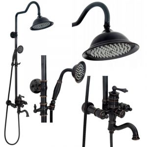 Réa Kit de douche vintage black
