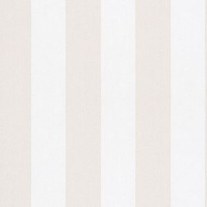 Topchic Papier peint Stripes Beige et blanc
