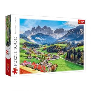Trefl Sainte Madeleine, Dolomites, Italie - Puzzle de 1000 pi&egrave;ces - Puzzle repr&eacute;sentant Une Magnifique Vue des Dolomites en Italie, pour Adultes et Enfants &agrave; partir de 14 Ans