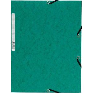 Exacompta Chemise carte lustrée à 3 rabats 355 g/m²