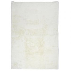 Image de Tapis Imitation Fourrure "Fin" 120x170cm Écru Prix