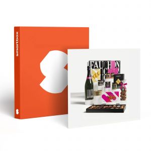 Smartbox Coffret Cadeau Coffret Follement Fauchon : douceurs sucr&eacute;es et sal&eacute;es avec champagne livr&eacute;s &agrave; domicile-Gastronomie