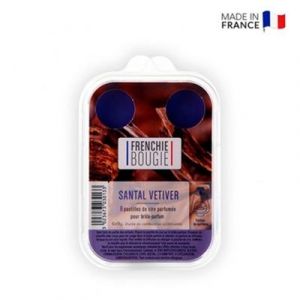 Image de Frenchie Bougie Pastilles de cire parfumée Santal Vétiver x 6
