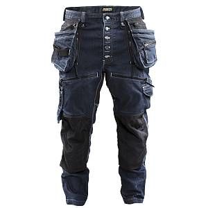 Blaklader Pantalon de travail Artisan X1900 Cordura Denim Stretch Marine / Noir 52